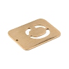 Ion Plating(IP) 304 Stainless Steel Pendants STAS-K216-49C-G-3
