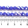 Opaque Glass Beads Stands EGLA-A035-P6mm-B07-4