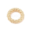 Brass Closed Jump Rings KK-S369-02G-02-2
