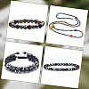 2 Strands Non-magnetic Synthetic Hematite Beads Strands G-AR0005-90-6