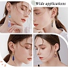 100Pcs 316 Stainless Steel Hypoallergenic French Earring Hooks JX137C-6