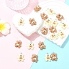 20Pcs 2 Colors Cartoon Resin Pendants RESI-YW0006-30-4