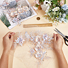 3D Polyester Computerized Embroidery Cloth Sew on Appliques DIY-WH0320-54A-3
