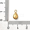 304 Stainless Steel Pendants STAS-Q346-04G-08-3