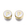 Alloy Enamel Beads ENAM-N052-006-01P-RS-2