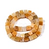 Natural Topaz Jade Beads Strands G-T139-8x8-30B-2