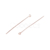 Brass Eye Pin KK-WH0058-01B-RG-2
