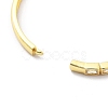 Rack Plating Brass Micro Pave Cubic Zirconia Bangles for Women BJEW-G730-01G-03-3