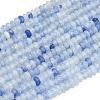 Natural Blue Aventurine Beads Strands G-P575-A02-4x2mm-03-2