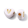 Opaque Acrylic Beads PACR-YW0001-14-2