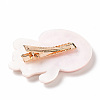 Ocean Theme Jellyfish Acrylic Alligator Hair Clips OHAR-A009-01G-4