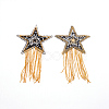 Sparkling Rhinestone Iron on Patches DIY-WH0176-52A-1