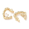 Brass Micro Pave Cubic Zirconia Pendants KK-A295-02A-G-2