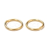 Brass Open Jump Rings KK-M165-10mm-01G-RS-4