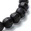 Frosted Glass Beads Stretch Bracelets BJEW-I296-12C-2