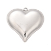 304 Stainless Steel Pendants STAS-Q349-02C-P-1