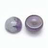 Natural Amethyst Cabochons G-P393-R14-8MM-2