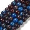 Natural Blue Opal Beads Strands G-H045-A02-8MM-01-2