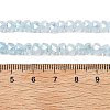 Imitation Jade Glass Beads Strands EGLA-F167-03A-09-4