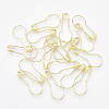 Brass Calabash Pins KK-T036-02G-1