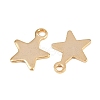 201 Stainless Steel Charms STAS-F039-04A-G-3