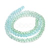 Transparent Painted Glass Beads Strands DGLA-A034-T3mm-A16-5