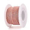 Iron & ABS Plastic Imitation Pearl Tennis Chains CH-Q006-01A-07-2