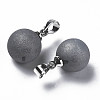 Natural Agate Charms G-Q998-036B-5