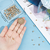 100Pcs Brass Cord Ends KK-CN0002-60-3
