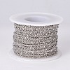 Tarnish Resistant 304 Stainless Steel Cable Chains CHS-E018-07P-2