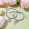 Alloy Enamel Pendants Bangles BJEW-JB09966-01-2