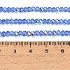 Electroplate Glass Beads Strands GL-CBAA615-03H-4