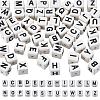 52Pcs 26 Styles Glazed Porcelain Beads PORC-UN0001-03-1