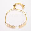 Brass Chain Bracelet Making MAK-P007-04-03G-1