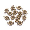 Tibetan Style Links connectors X-MLF5093Y-NF-1