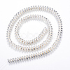 Electroplate Non-magnetic Synthetic Hematite Bead Strands X-G-Q465-11S-2