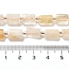 Heated Natural Citrine Beads Strands G-N327-06-16-5