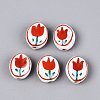 Handmade Porcelain Beads PORC-N013-10E-1