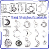 100Pcs 20 Styles Tibetan Style Alloy Pendants FIND-BM0001-17-2