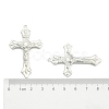 Alloy Crucifix Cross Pendants EC1053-P-3