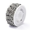 304 Stainless Steel Enamel Curb Chains CHS-P013-01P-02-4