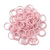 100Pcs Baking Paint Zinc Alloy Open Jump Rings FIND-WH0032-85B-01-1