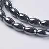 Non-magnetic Synthetic Hematite Beads Strands X-G-H1080-1-3