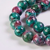 Synthetic Ruby in Zoisite Beads Strands G-K254-05-8mm-3