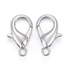 Zinc Alloy Lobster Claw Clasps X-E106-3
