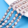 Natural Cultured Freshwater Pearl Beads Strands X1-PEAR-N012-04O-1
