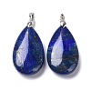 Natural Lapis Lazuli Pendants X-G-D084-01P-B01-2