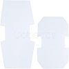 2 Sets 2 Style Non-woven Fabrics Felt Pad & Resin Net FIND-CA0002-49-1