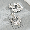 Exaggerated High-end Copper Plated Gold Cloud Earrings for Women Party TS2564-2-1