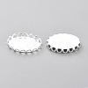 304 Stainless Steel Cabochon Settings STAS-Y001-10S-3